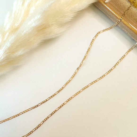 Gold Figaro Chain