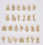 Gold Initial Paperclip Necklace