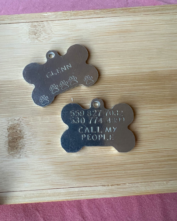 Pet Name Tag