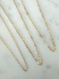 Gold Paperclip Chain