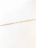 Gold Paperclip Chain