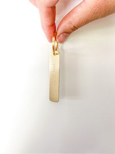 Gold Key Chain