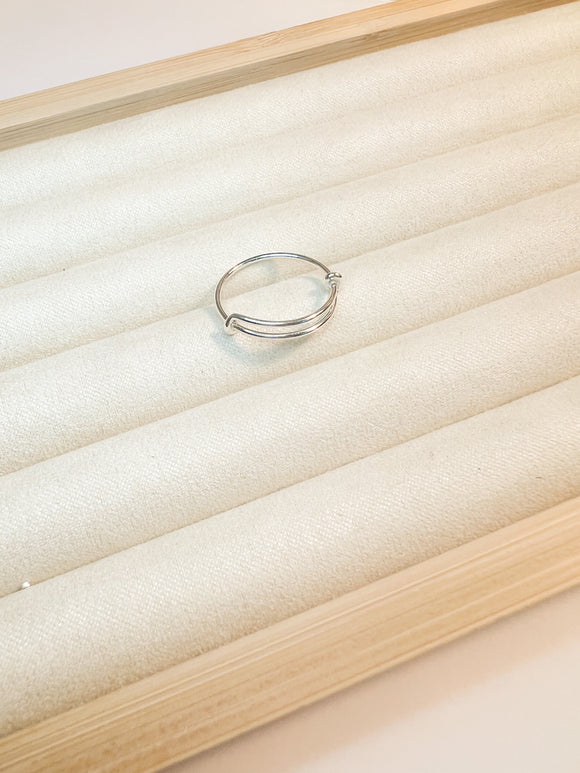 Silver Adjustable Ring