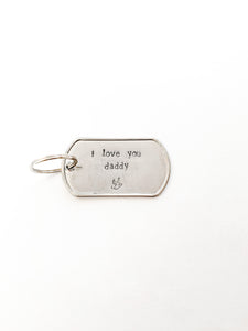 Silver Key Chain